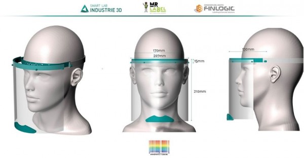 Avviata la produzione di maschere e dispositivi per il volto 