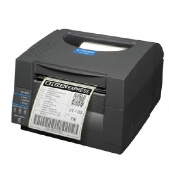 Citizen CL-S521II, 8 punti /mm (203dpi), ZPL, Datamax, Multi-IF (Ethernet, Premium), nero