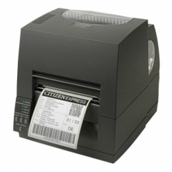 Citizen CL-S631II, 12 punti /mm (300dpi), EPL, ZPL, Datamax, Multi-IF (Ethernet, Premium), nero