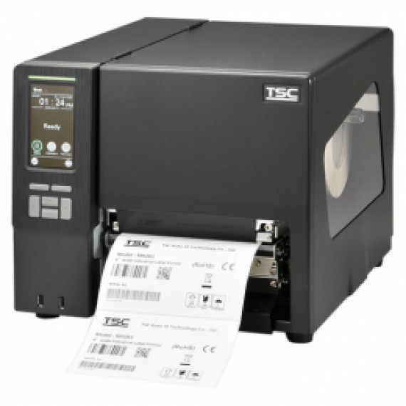 TSC MH361T, 12 punti /mm (300dpi), Disp., RTC, USB, USB Host, RS232, LPT, Ethernet