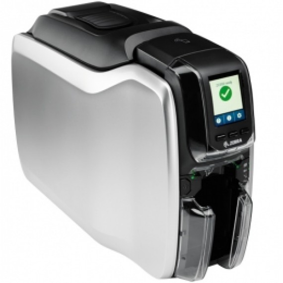 Zebra ZC300, unilaterale, 12 punti /mm (300dpi), USB, Ethernet, Display, Contatto, Contactless