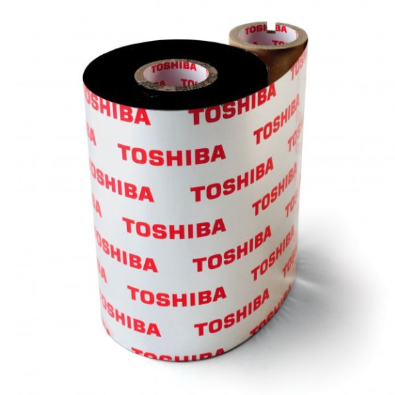 10 Ribbon Toshiba AW1F cera 110 mm x 400 mt ink-out